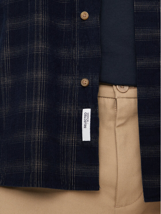 Selected Homme Selected Homme Košulja 16094856 Tamnoplava Relaxed Fit
