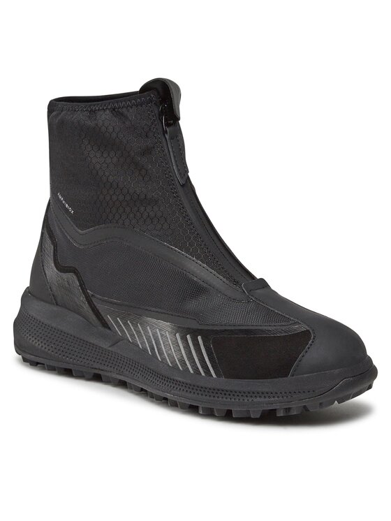 Geox Geox Polokozačky D Pg1x B Abx D36VRC 011BC C9999 Černá