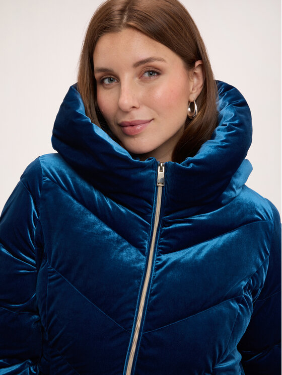 Fiorella Rubino Fiorella Rubino Giubbotto piumino F061T001613N034 Blu Regular Fit