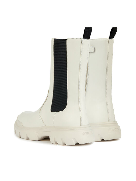 Geox Geox Botine J Junette J36HVE 0BCNH C1M9B D Écru