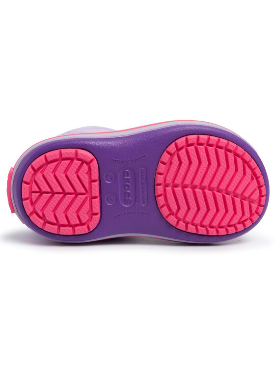 Crocs Crocs Schneeschuhe Crocband Lodgepoint Boot K 203509 Violett