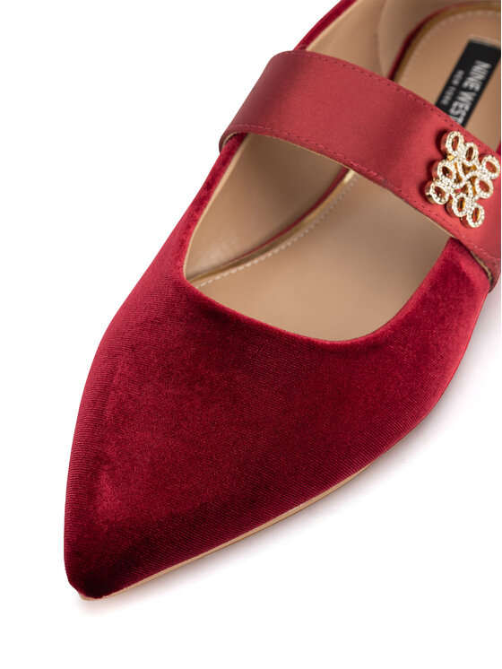 Nine West Nine West Balerinke 8168-1 Tamnocrvena