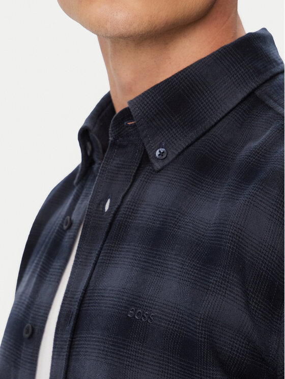 BOSS BOSS Сорочка Rickert _M 50569719 Cиній Regular Fit