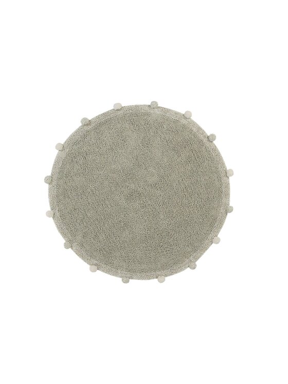 Dywan dziecięcy Lorena Canals, Dywan Bawełniany Bubbly Olive Natural Ø120 cm