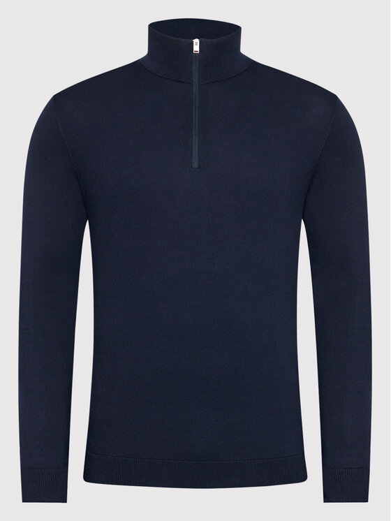 Selected Homme Selected Homme Megztinis Berg 16074687 Tamsiai mėlyna Regular Fit