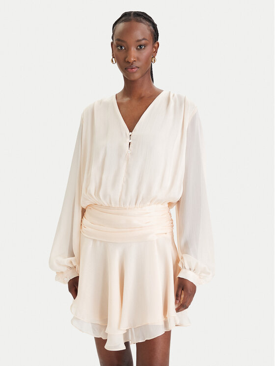 Guess Guess Kokteilinė suknelė W6GK46 W1931 Oranžinė Regular Fit