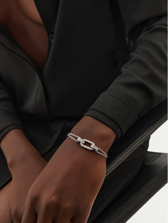 Guess Guess Гривна JUBB04 581JW Сребрист
