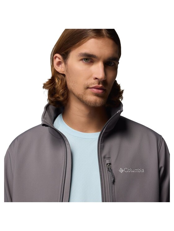 Columbia Columbia Kurtka softshell Ascender Softshell Jacket 1556534023 Szary Regular Fit