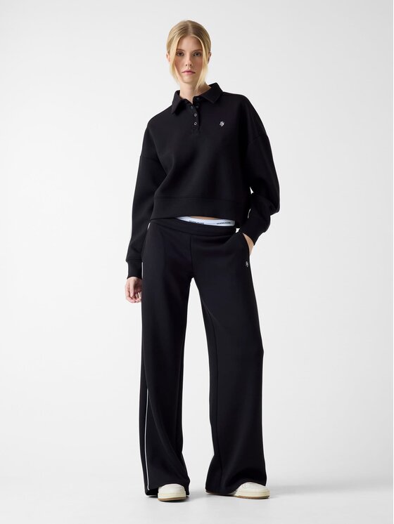 Guess Jeans Guess Jeans Stoffhose 180566 Schwarz Slim Fit