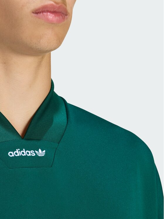 adidas adidas T-Shirt Adicolor Zielony ciemny Oversize