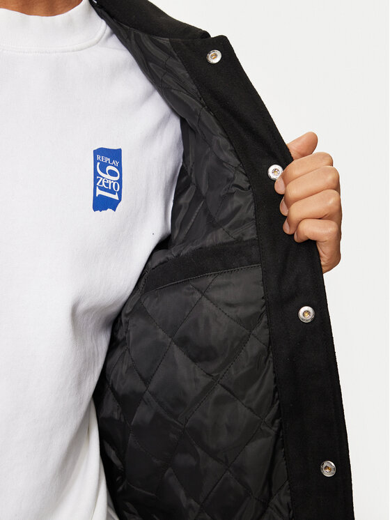 Jack&Jones Jack&Jones Μπόμπερ μπουφάν Carter 12260455 Μαύρο Regular Fit