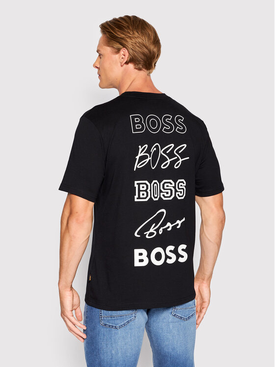 T-shirt Back 50473056 Nero Relaxed Fit