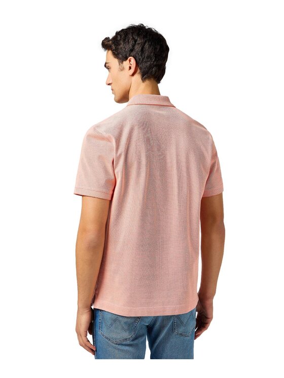 Wrangler Wrangler Polo 112362832 Pomarańczowy Regular Fit