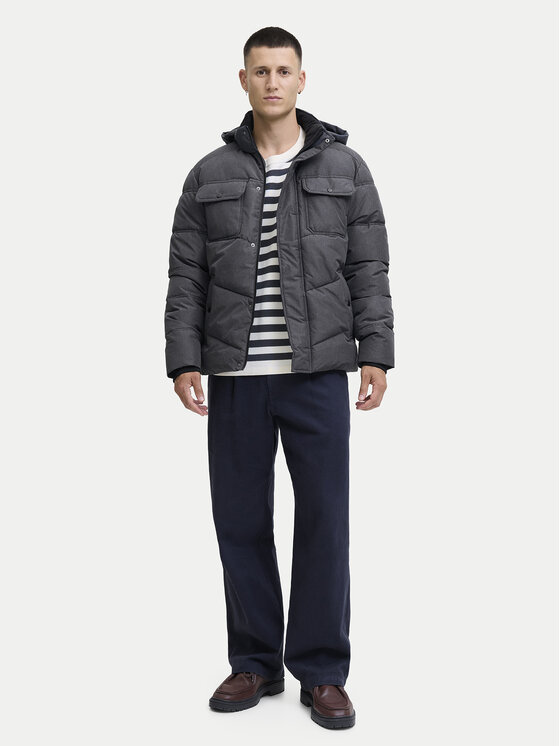 Jack & Jones Jack & Jones Zimné bundy Morgan 12279687 Sivá Regular Fit