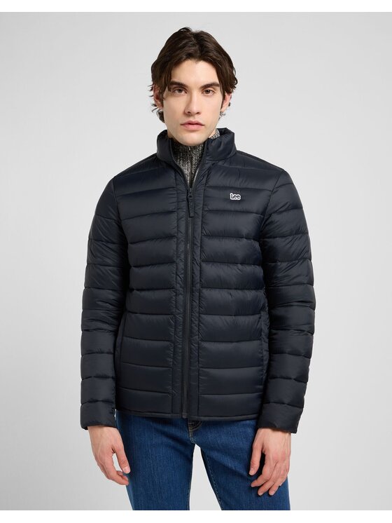 Lee Lee Giubbotto piumino STAND COLLAR PUFFER Nero Regular Fit