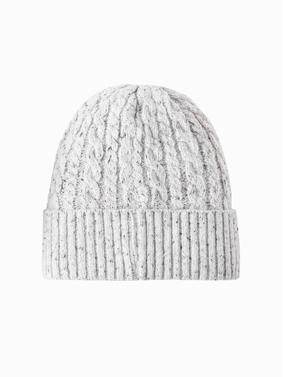 Ombre Ombre Czapka OM-ACWH-0121 Biały