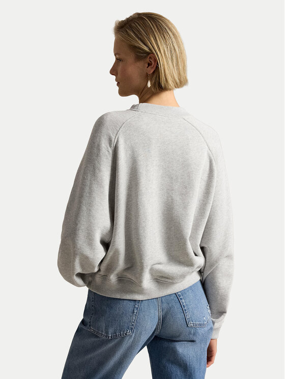 Polo Ralph Lauren Polo Ralph Lauren Bluza 211A96185001 Szary Relaxed Fit