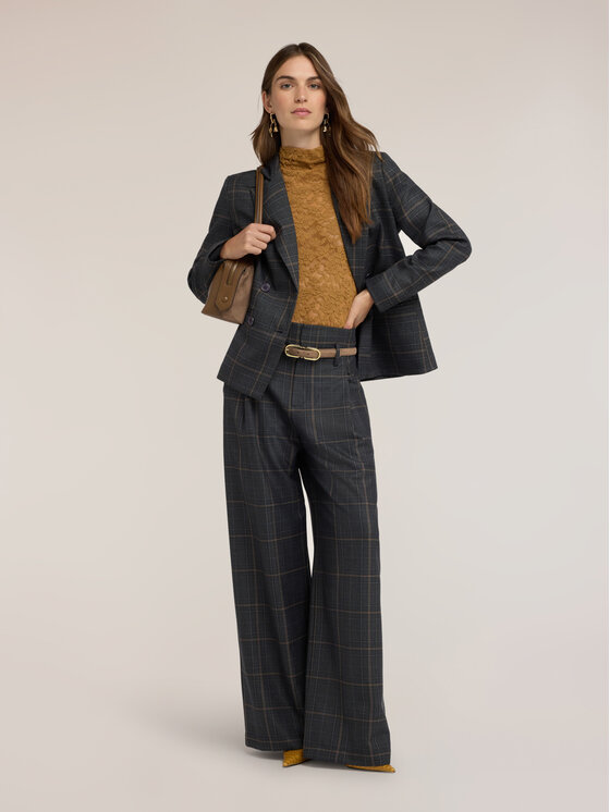 Motivi Motivi Pantaloni di tessuto P08RQ005032N0S3 Grigio Over Fit