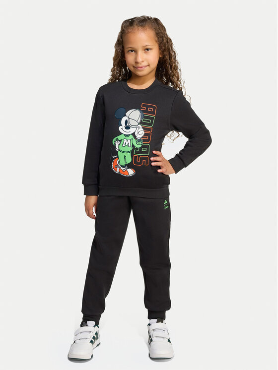 adidas adidas Trenirka Disney Mickey Mouse JY1283 Črna Regular Fit