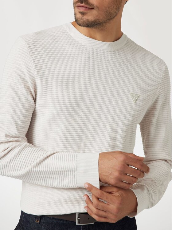 Guess Guess Svetr 146117 Šedá Classic Fit