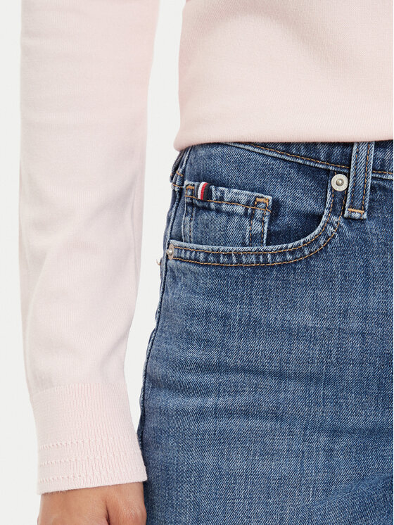 Tommy Hilfiger Tommy Hilfiger Traperice Classic WW0WW42489 Plava Straight Fit
