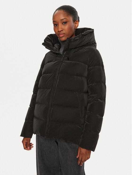 Bomboogie Bomboogie Μπουφάν πουπουλένιο GW6012TGLP4 Μαύρο Regular Fit