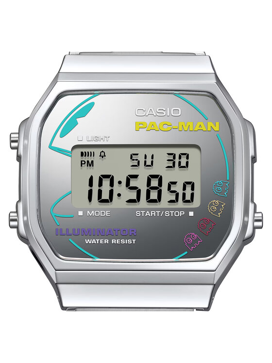 Casio Casio Zegarek A168WEPC-7AER Srebrny
