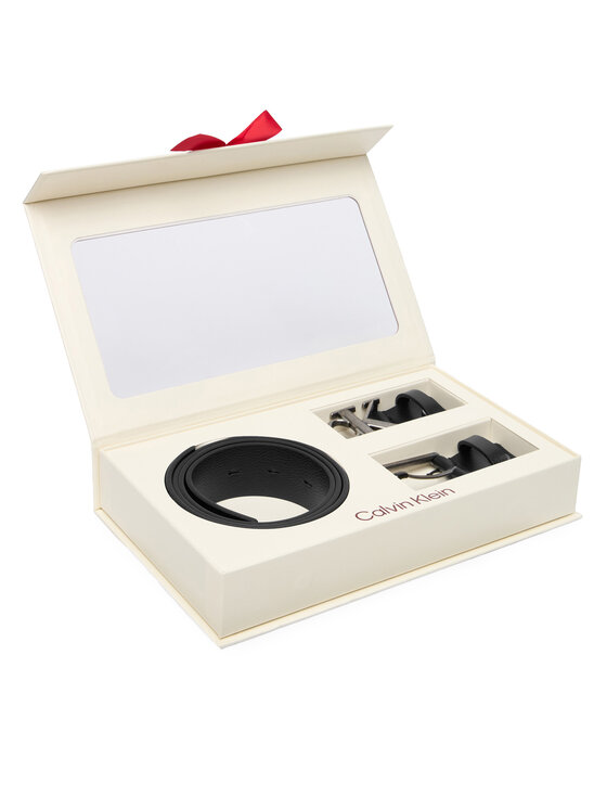 Calvin Klein Calvin Klein Curea pentru Bărbați Belt Gift Set LV04D0009G Negru