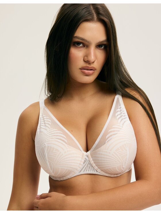 Esotiq Esotiq Biustonosz push-up 43521 Biały