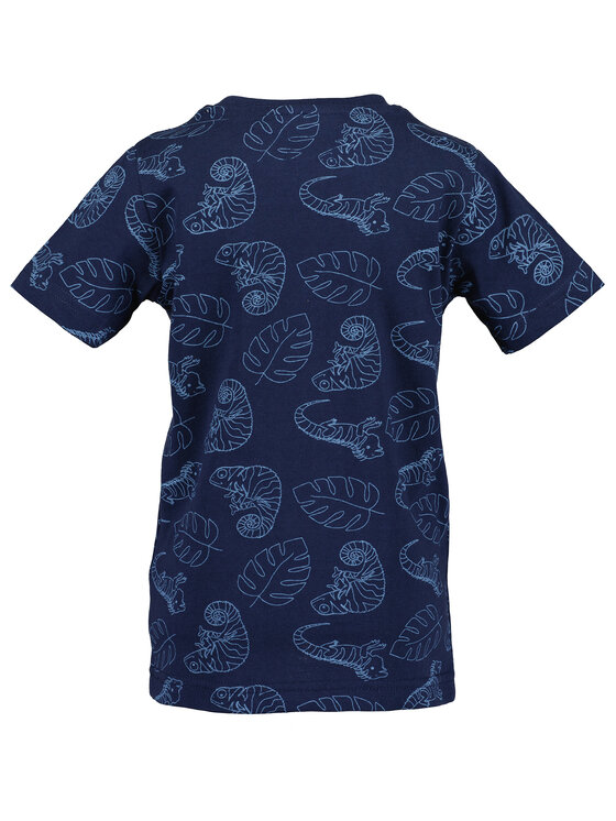 Blue Seven Blue Seven Majica 802276 X Mornarsko modra Regular Fit