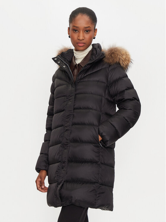 Hetregó Hetregó Daunenjacke Leonie 8N603M Schwarz Regular Fit