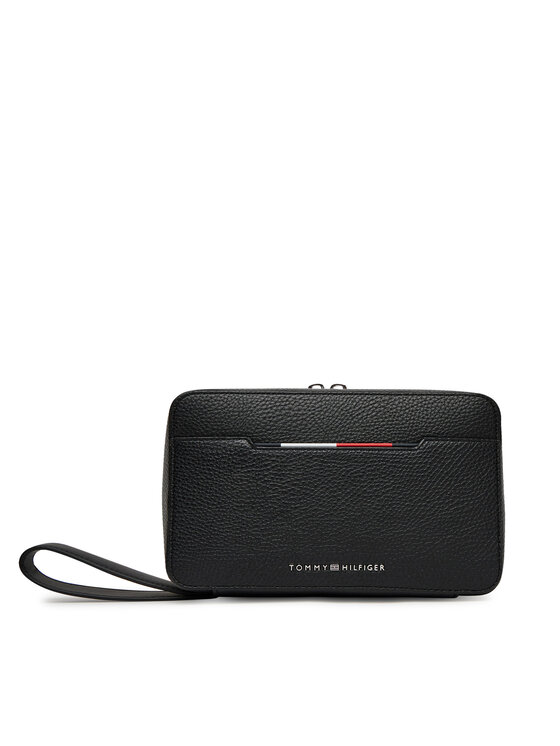 Geantă pentru cosmetice Tommy Hilfiger Th Central Washbag AM0AM13524 Negru