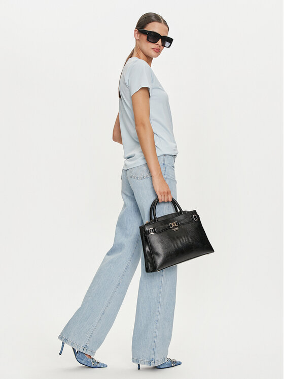 Guess Jeans Guess Jeans Marškinėliai 165657 Mėlyna Classic Fit