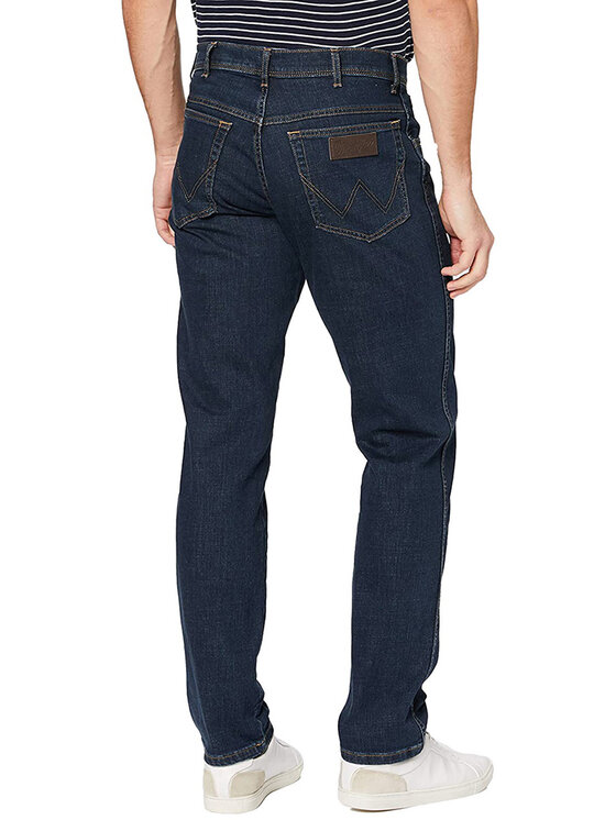 Wrangler Wrangler Jeansy Texas Granatowy Slim Fit