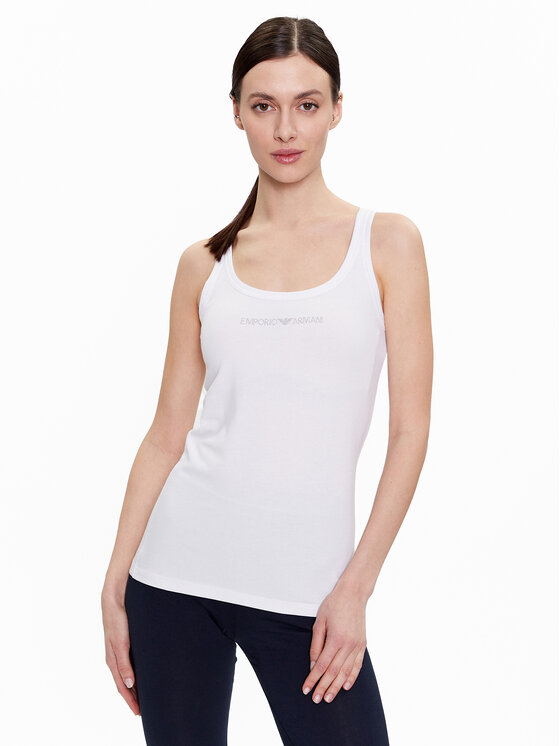 Emporio Armani Underwear Emporio Armani Underwear Top 162581 3R223 00010 Biela Regular Fit