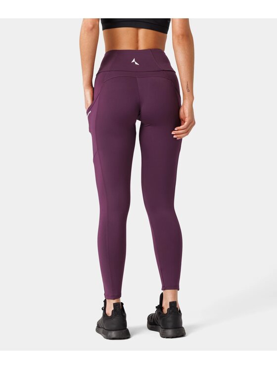 Carpatree Carpatree Legginsy Libra leggings Fioletowy Fitted Fit