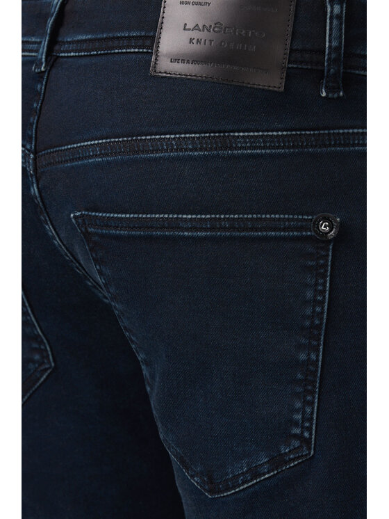 Lancerto Lancerto Spodnie materiałowe Guido SP113225000012 Granatowy Regular Fit