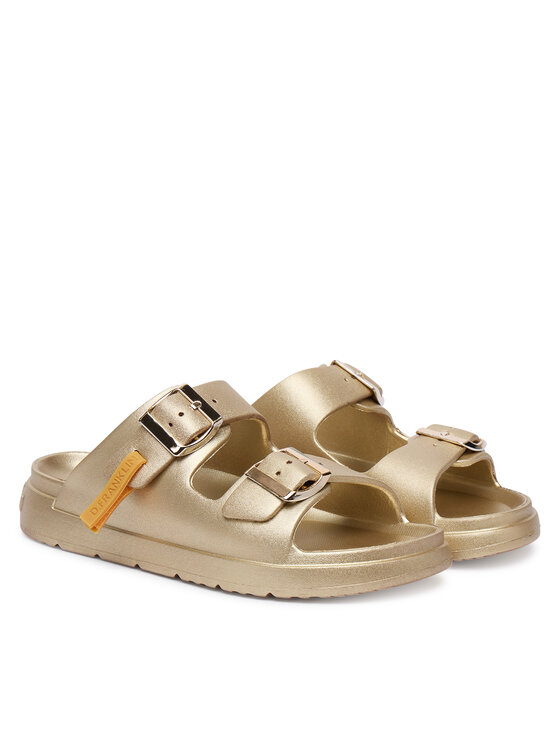 D.Franklin D.Franklin Sandali Vibe Foam 2 DFSH413002 Zlata