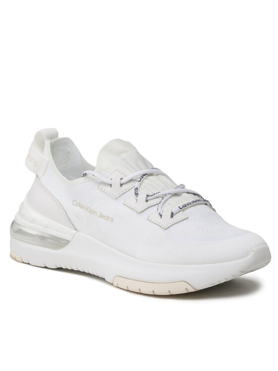 Calvin Klein Jeans Calvin Klein Jeans Αθλητικά Sporty Run Comfair Fluo Contr Wn YW0YW00938 Λευκό