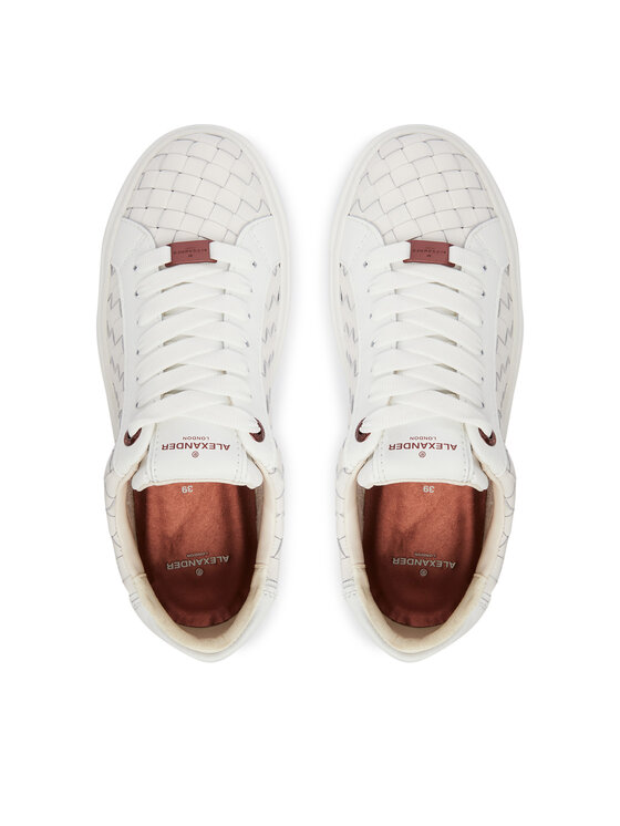 Alexander Smith Alexander Smith Sneakersy London ALBDLHW Bílá