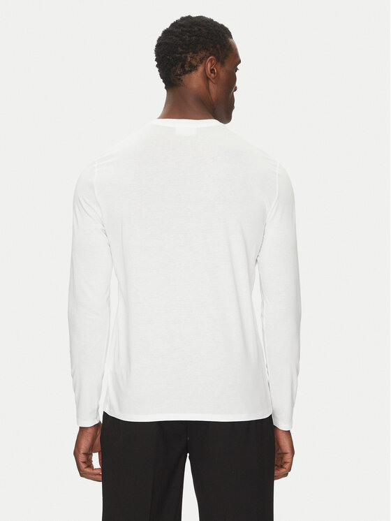 Lacoste Lacoste Hosszú ujjú TH6712 Fehér Regular Fit