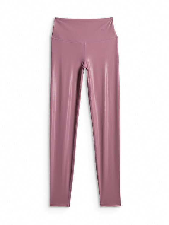 4F 4F Legginsy YOGA Różowy ciemny Slim Fit