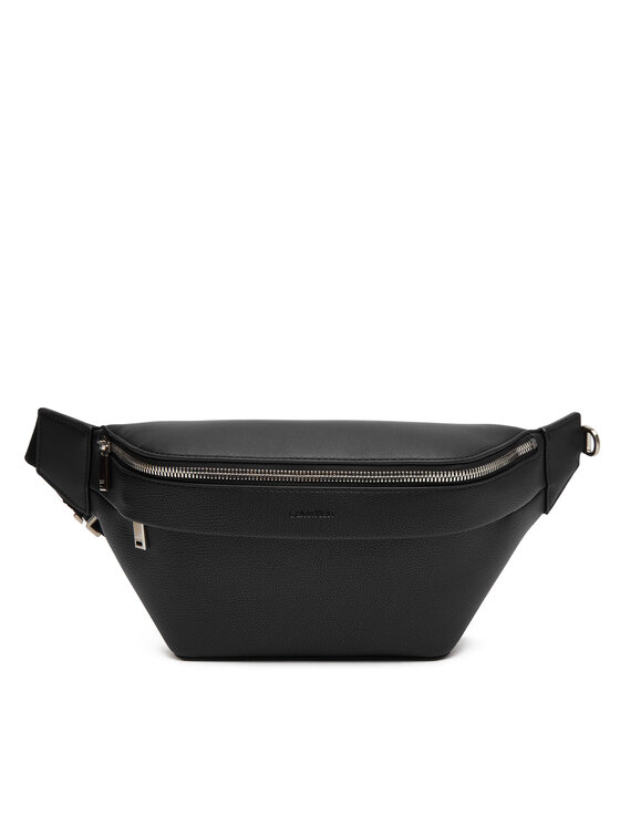 Borsetă Calvin Klein Micro Pebble Waistbag 38 LV04D3002G Negru