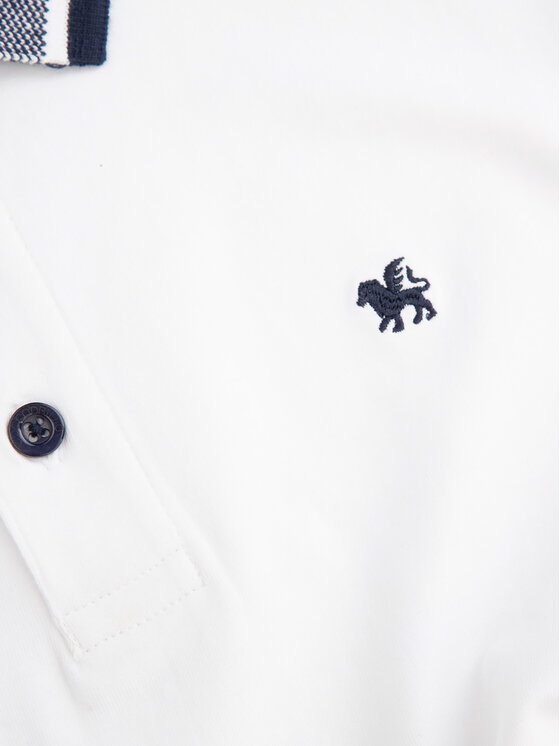 Coccodrillo Coccodrillo Поло WC5143602EJB Білий Regular Fit