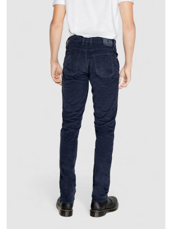 Jeckerson Jeckerson Pantaloni chino JOHN 5 TASCHE TOPPA Blu To Fit