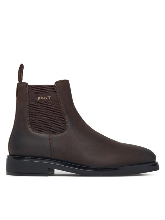 Gant Gant Kotníková obuv s elastickým prvkem Prepdale 33651491 Hnědá
