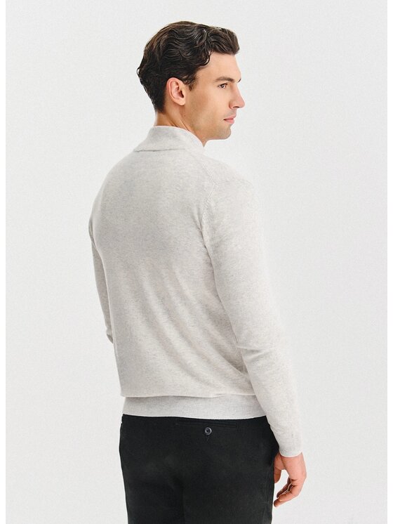 Pako Lorente Pako Lorente Kardigan P25WF-2X-007 Szary Classic Fit