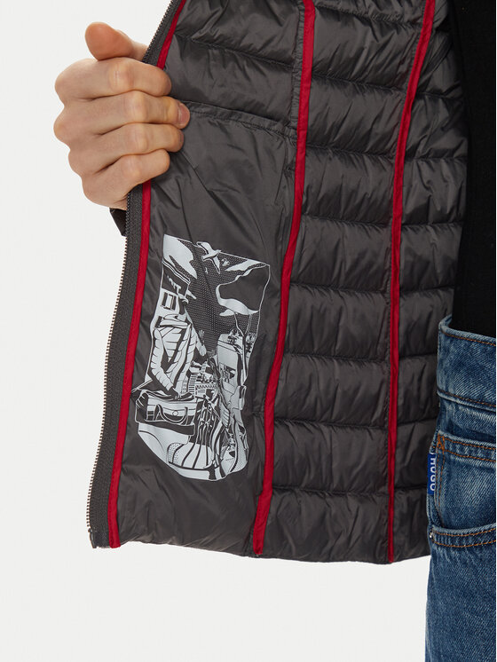 Jott Jott Kurtka puchowa Cha P000WDOW02 Szary Slim Fit