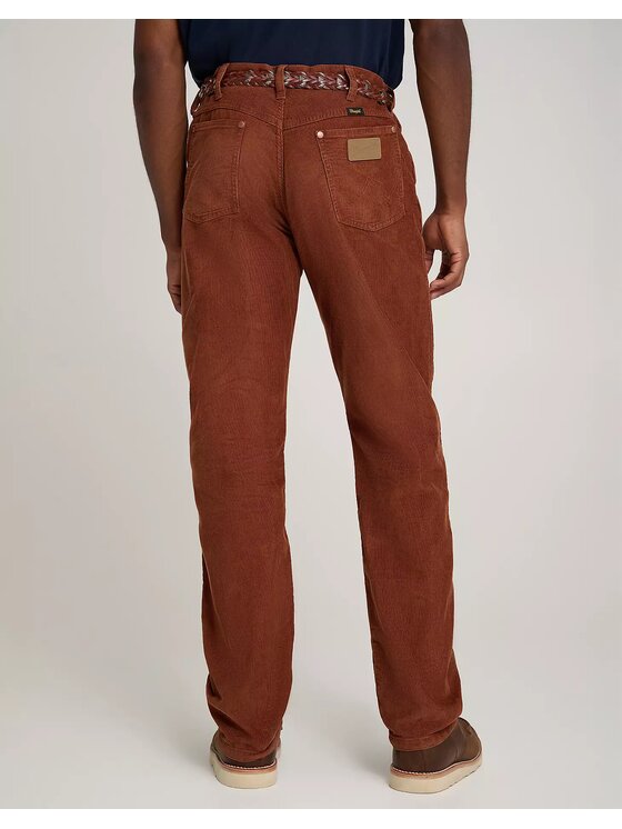 Wrangler Wrangler Jeansy 13MWZ Brązowy Straight Leg