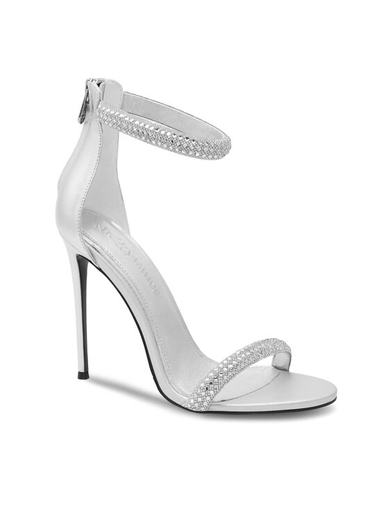 Eva Minge Eva Minge Sandalen MARGUERITE-2360-103 Silberfarben